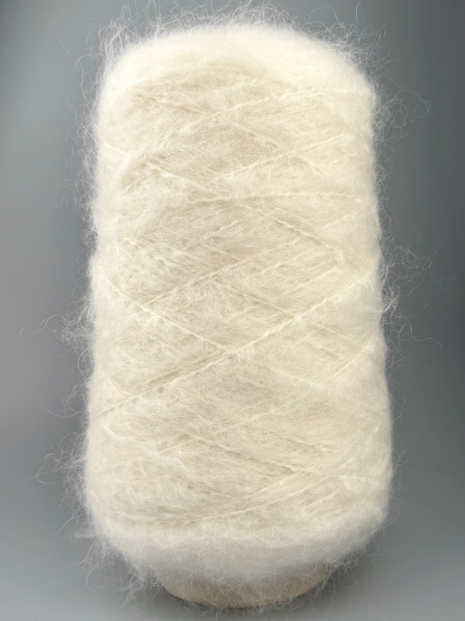 Sesia Milledue – Mohair & Schurwolle 120m/100g Warmes Creme 0080 foto 2